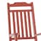 Flash Furniture Winston All-Weather Rocking Chair in Red Faux Wood, 2PK 2-JJ-C14703-RED-GG - alternate 5